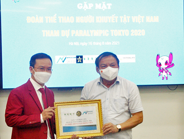 Quỹ Bảo trợ tài năng thể thao TPHCM: Tiếp sức Đoàn TTNKT Việt Nam tham dự Paralympic Tokyo 2020 