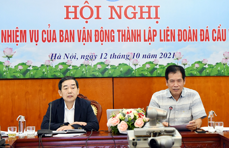 Hội nghị Ban vận động Liên đoàn Đá cầu Việt Nam