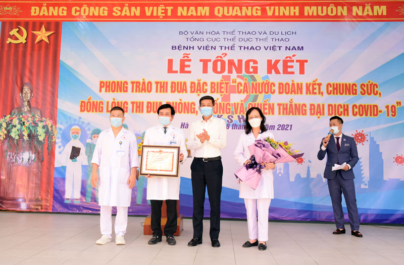 Tổng kết phong trào thi đua đặc biệt “cả nước đoàn kết, chung sức, đồng lòng thi đua, phòng, chống và chiến thắng đại dịch Covid -19”