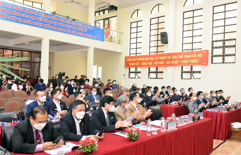 Hội thảo khoa học quốc tế “Giáo dục thể chất và huấn luyện thể thao trong bối cảnh cuộc cách mạng công nghiệp 4.0” 