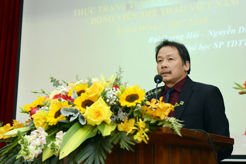 Hội thảo khoa học quốc tế “Giáo dục thể chất và huấn luyện thể thao trong bối cảnh cuộc cách mạng công nghiệp 4.0” 