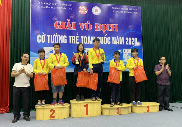 TPHCM thắng lớn tại giải Cờ tướng trẻ toàn quốc 2020 