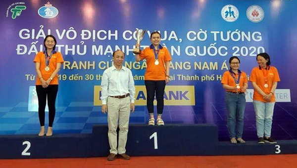 Kết thúc giải Cờ vua, Cờ tướng đấu thủ mạnh toàn quốc Cúp Nam Á Bank 2020