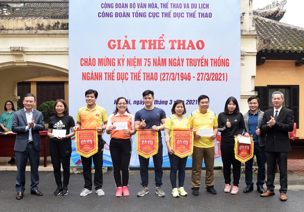 Tổng cục TDTT: Sôi nổi các hoạt động thi đấu thể thao chào mừng ngày truyền thống của ngành (27/3/1946 – 27/3/2021)