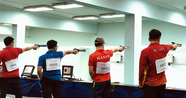 Khai mạc giải Vô địch các CLB Bắn súng quốc gia 2021
