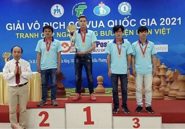 Kết thúc giải Cờ vua VĐQG Cúp LienvietPostbank 2021