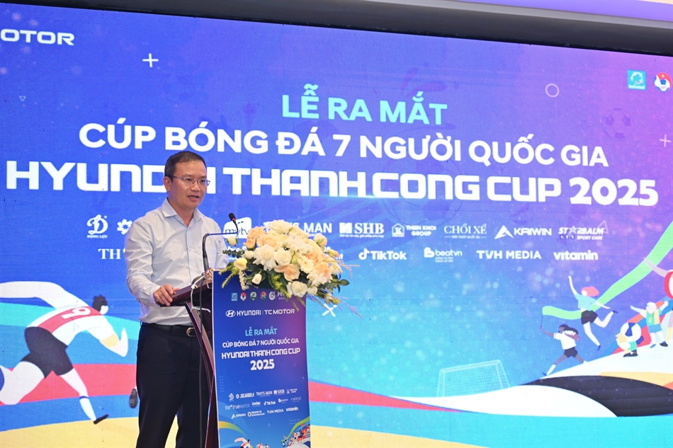 Công bố mùa giải cúp Bóng đá 7 người Quốc gia Hyundai Thành công Cup 2025